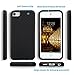 iPod Touch 5 Case,iPod Touch 6 Case,ULAK [ Slick Armor ] Slim-Protection Case for Apple iPod Touch 5 6th Generation (Black)