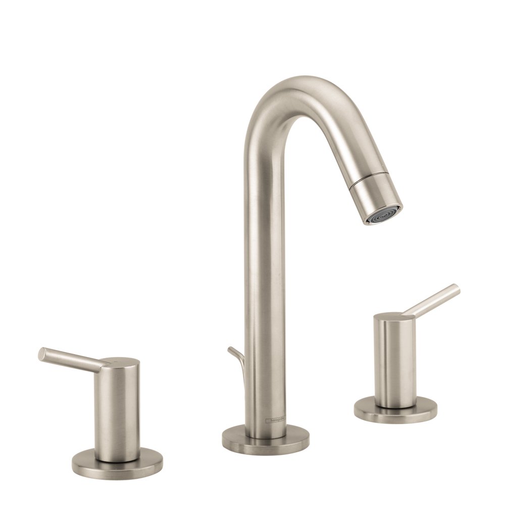Hansgrohe 32310821 Talis S Widespread Faucet Brushed Nickel Hansgrohe 32310821 Talis S Widespread Faucet Brushed Nickel
