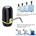 Water Bottle Pump, Electric Drinking Water Pump Portable USB Charging Water Dispenser Water Bottle Dispenser for Universal 5 Gallon Bottle (black)