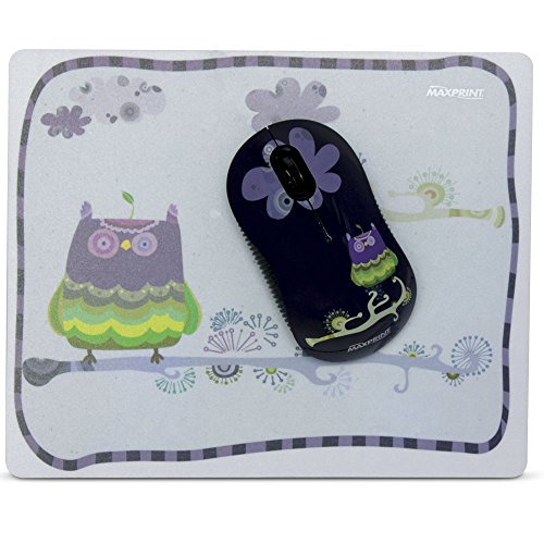 Mouse ótico USB Maxprint + base para mouse - 609156