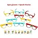9PCS DIY Building Blocks Glasses Baseplate Brick Themed Birthday Party Favors Gifts Party Supplies Decorations for Building Bricks Kids Boys Girls 3 Years Old Up （Red, Blue, Yellow 3pcs Each）