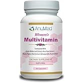 Women’s Multivitamin with Iron, Vitamin D3, Magnesium, B-Complex & Herbal Support – 60 Capsules – Energy, Hormone Balance, Heart Health – AnuMed