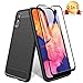 [Screen Protector with Case] TopACE for Samsung Galaxy A10e Screen Protector with Built-in Samsung Galaxy A10E Case with Replacement Warranty (Black)