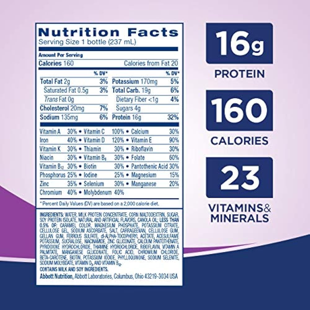 Ensure High Ready To Drink Protein Nutritional Shake With 16g Of High