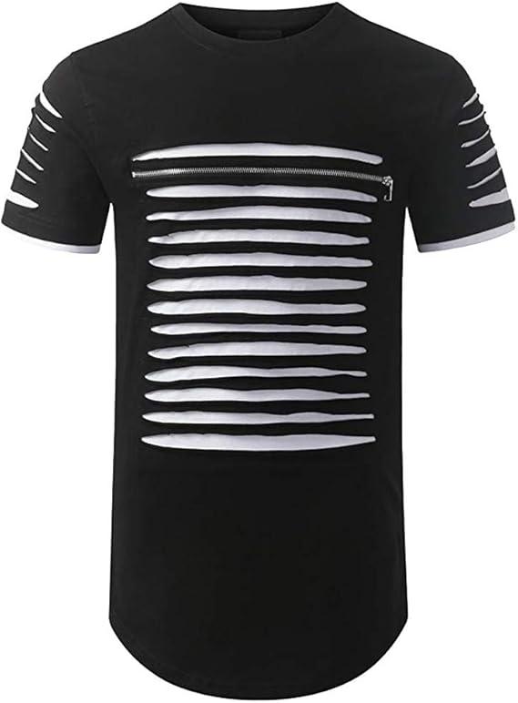 playeras con agujeros hombre