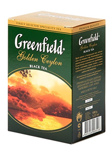 Greenfield Black Loose Tea "Golden Ceylon", 7 oz/ 200 g