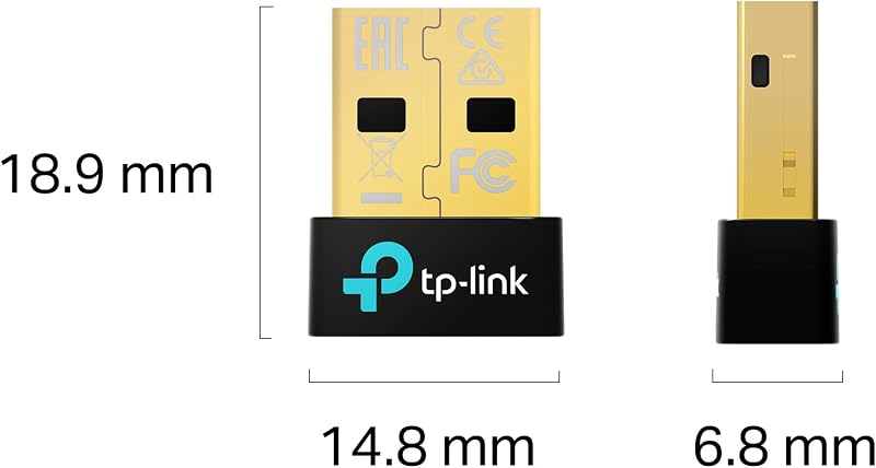 UB600 - Adaptador WiFi USB, Bluetooth 6.0, Nano, para PC