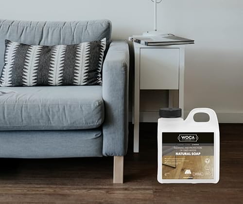 Woca Natural Soap 1 Liter - Natural Color Oil Soap For Wood - View #7