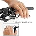 Qikour Bicycle brake handle Full Aluminum Alloy Brake Handle Mountain Road 3-Finger Version Bike Brake Lever