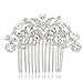 SEPBRIDALS Crystal Rhinestone Hair Side Comb Pins Bridal Wedding Women Hair Accessories Jewelry 2253R