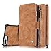 iPhone 8 Plus Case / iPhone 7 Plus Case XRPow Detachable Magnetic Leather Wallet Folio Flip Card Stand Case with Removable Slim Hard PC TPU Back Cover