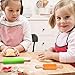 Alimat PluS Silicone Rolling Pin, Dough Roller for Pizza, Cookie with Wooden Handle and Surface, 2 Pack Rolling Pins for Baking (9+12 Inch)