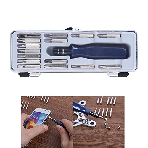 Screwdriver Set - 16 in 1 Combination of Multifunctional Torx Cross Screwdriver Set Kit Repair Opening Disassemble Tools For Mobile Phone