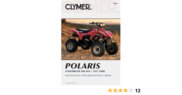 Polaris Scrambler 500 Atv Penton Staff Amazon Com Books Polaris Scrambler 500 Atv Penton Staff Amazon Com Books