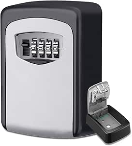 Caja fuerte para llaves, Caja de seguridad Combinación de 4 dígitos,se