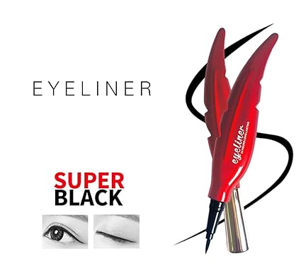 AYA Waterproof 24 Hours Long Lasting Feather Eyeliner (Black Color)