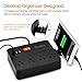 Power Strip with 3 USB & 4 Outlets & Switch Control for Various Appliances, Monokiller Surge Protector USB Charging Station with 6 Feet Power Cord Multiport Wall Charger for iPhone Android Devices