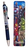 Marvel Avengers Gel Pen & Bookmark Set ~ Captain America, Thor, Hulk, Iron Man and More!