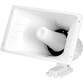 QWORK 50W 8 Ohm PA Horn Speaker – Clear Voice Projection for Warehouse, School & Workshop