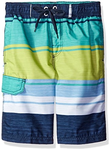 Kanu Surf Boys Quick Dry UPF 50+ Beach Swim Trunk, Specter Orange, 5/6 in Dubai - UAE | Whizz