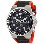 Invicta-Mens-12412-Pro-Diver-Chronograph-Black-Dial-Black-and-Red-Polyurethane-Watch