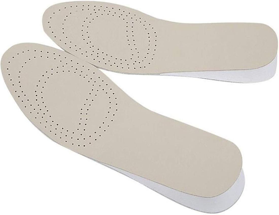 AINIUNIU Gel Einlegesohlen Zur Höhensteigerung - 2,5cm Unsichtbar & Atmungsaktiv | Für Mehr Größe & Komfort