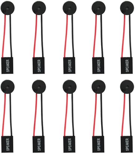 Lily Brown 5Pieces/Set Plug Speaker For PC Internal