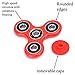 (2 Pack) KAMII Tri Fidget Hand Spinner - Fidget Work Ultra Fast Bearing Good for ADHD EDC Focus Toy for Killing Time (Black & White)