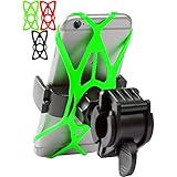 Bike Phone Mount for any Smart Phone: iPhone X 8 7 6 5 plus Samsung Galaxy S9 S8 S7 S7 S6 S5 S4 Edge, Nexus, Nokia, LG. Motorcycle, Bicycle Phone Mount. Mountain Bike Mount. Bike Accessories.