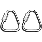 MarineNow 316 Stainless Steel Delta Quick Link Marine Grade Triangle Choose Size and Quantity