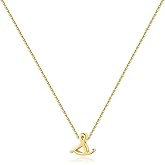 Memorjew 925 Sterling Silver Initial Necklace for Women s, Dainty Hypoallergenic Cursive Initial Necklace for Women s Jewelry Gifts