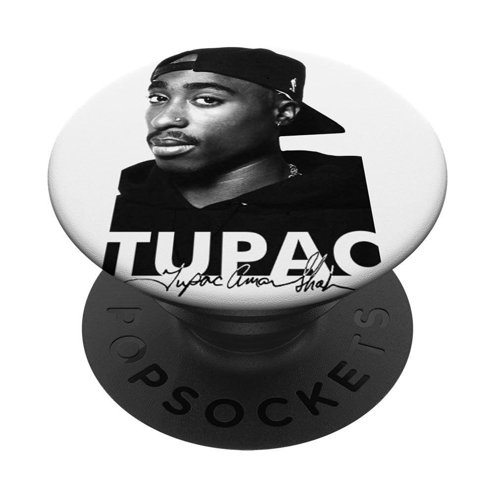 Tupac Official Jeff Newbury Photo PopSockets Swappable PopGrip