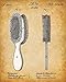 Original Hair Styling Tools Patent Art Prints - Set of Four Photos (8x10) Unframed - Makes a Great Gift Under $20 for Hairstylists, Beauticians or Bathroom Decor