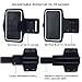 i2 Gear Cell Phone Armband Case for Moto G7 Play, One P30 Play, X4, E6 Play, Motorola Droid Turbo 2, Moto G5S, Large Sizes (Black)