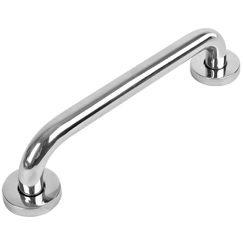 Kaxich Stainless Steel Bath Grab Bar Anti-Slip Bathroom Grab Handle Towel Holder Safety Support Rail for Disabled Elderly (300mm/12 inches)