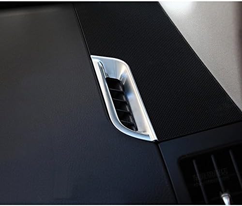Matt Chrome Dashboard Ac Air Vent Trim Cover for Land Rover Freelander 2 Lr2 2008-2015