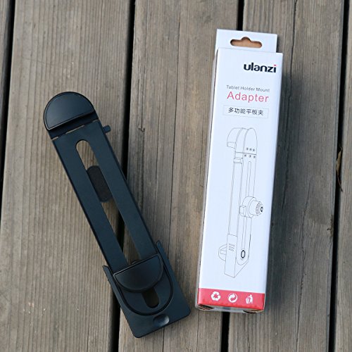 ULANZI iPad Tablet Tripod Mount Adapter Flexible Adjustable Clamp