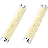 2 Pack Motorcycle Steel Baffles With Packing Baffle Diameter 2.34" | Length 8.15" For 2.5" Outer Diameter Pipe Universal