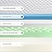 Olee Sleep King Mattress, 10 Inch Gel Memory Foam Mattress, Gel Infused for Comfort and Pressure Relief, CertiPUR-US Certified, Bed-in-a-Box, Medium Firm, Blue, King Size