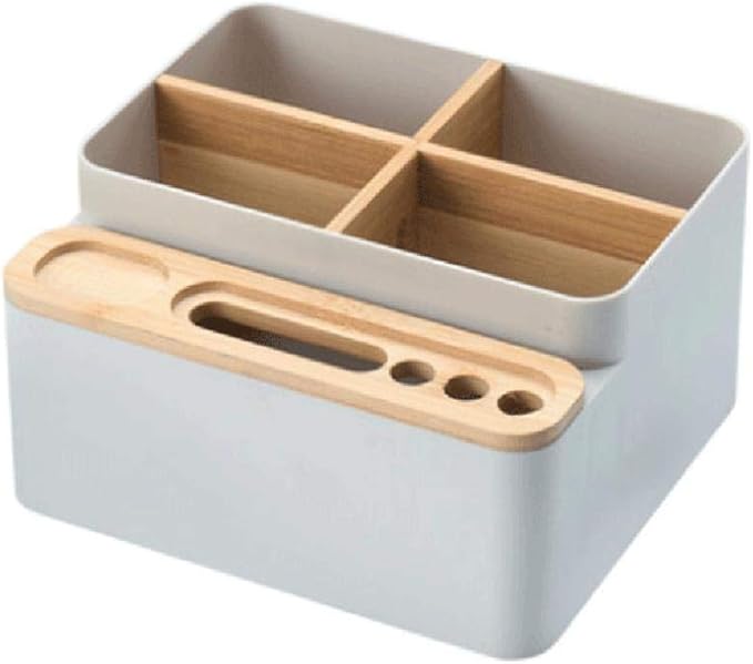 Caja de almacenamiento de control remoto, caja de acabado de plástico