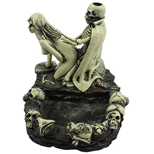 Tvoip Creative Skull Ashtray Ashtray Girl Skull and Fun Taste The Living Room Decoration