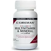 Kirkman - Children's Multivitamin & Mineral - 120 Capsules - with 5-MTHF - Potent Broad Spectrum Vitamin/Mineral Supplement - Hypoallergenic