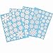 sinceroduct Christmas Stickers Christmas Decorations Clearance Window Clings Decal,108 Piece White Snowflake Decorations,Christmas Window Stickers for Kids,Wedding Birthday Holiday Party Decorations