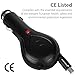 Fosmon [CE Certified] Retractable Micro USB Car Charger for Samsung Galaxy S7 S6 Edge J1 J3 J7, Grand Prime, LG G4 K7, BLU R1 HD, Life One X2, Advance 5.0, Honor 5X 6X, Moto G, G4 Play G4 Plus