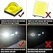 Partsam 1SET 3157 4114 4057 LED Light Bulbs White 30W High Power LED Fog Driving Light