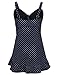 Septangle Women's One Piece Cover Up Swimwear Swimsuit Skirt Beachwear Dark Blue US 14