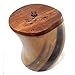 Norse Tradesman Original XL Viking Drinking Horn Mug - 100% Authentic Beer Horn Tankard With Hardwood Base & Burlap Gift Sack | The Original, High Polish, approx. 30 oz