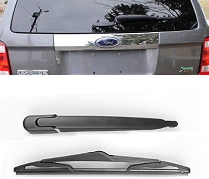 Amazon Com Set Of Black Rear Window Wiper Arm Blade For Ford Escape Mercury Mariner 08 09 10 11 12 Automotive