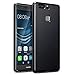 Huawei P9 Plus Cover, Terrapin Huawei P9 Plus Case - TPU Gel - Slim Design - Durable Shock Absorbing - Back Protector - Solid Black Matte Finish
