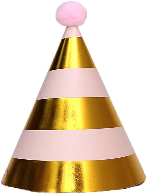6PCS Happy Birthday Party Hats Cute Hats Kids Hats Unisex Adult Size Fancy Dress Party Hats… (style2): Health & Personal Care